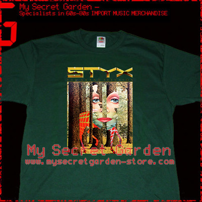 Styx - The Grand Illusion T Shirt  Styx - The Grand Illusion T Shirt